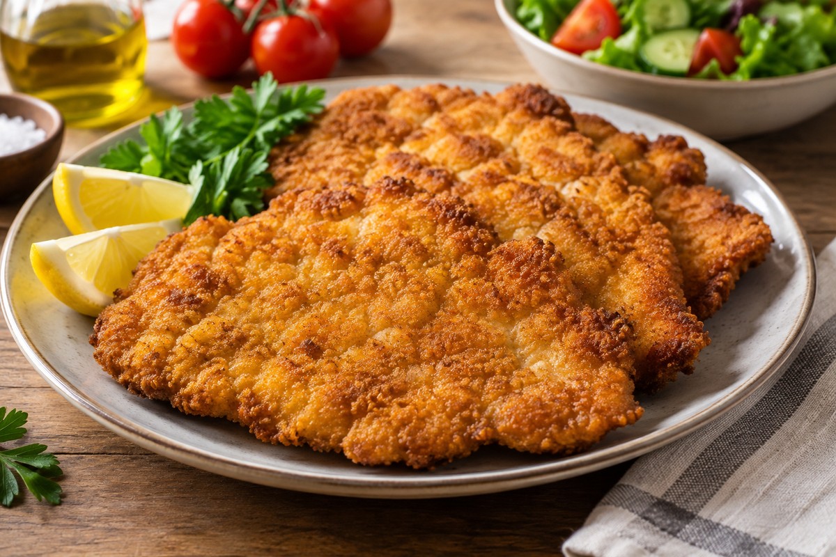 שניצל עוף ביתי קלאסי